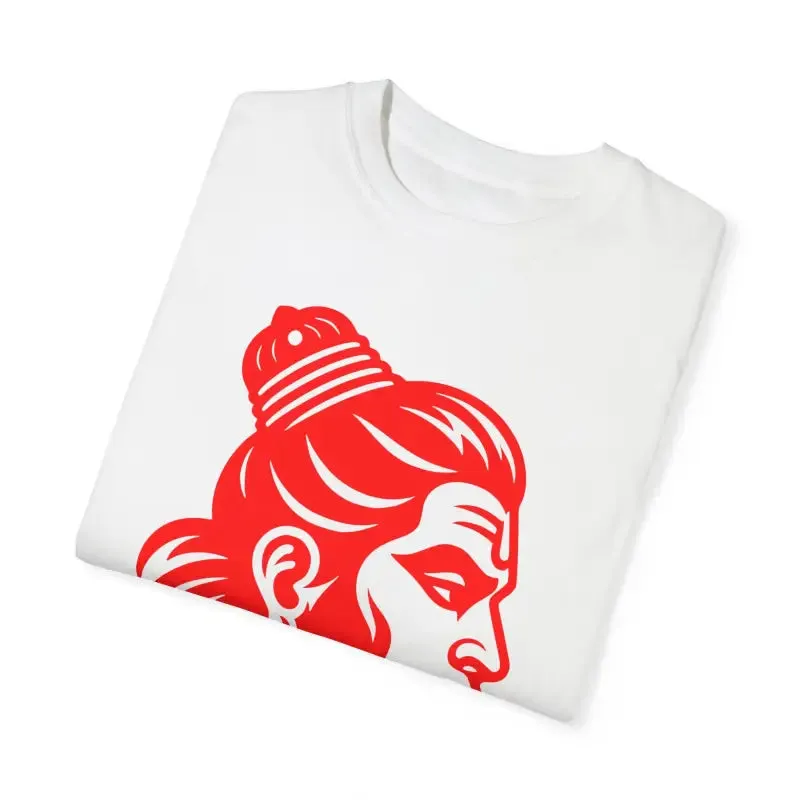 Hanuman Tee Chic Jai Shri Ram Cotton Style