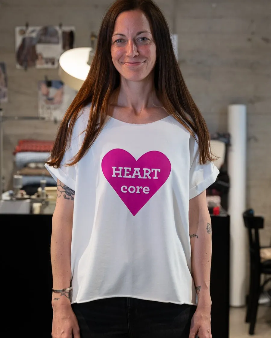 HEART CORE relaxed smart-tee