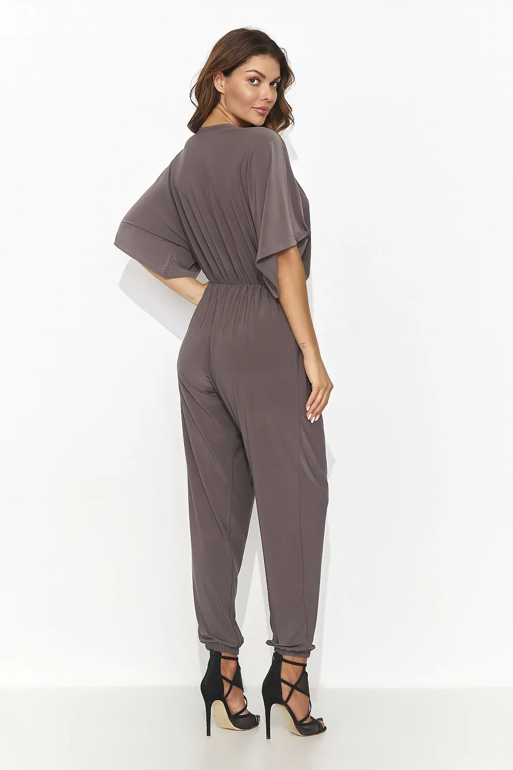 Heart-Shaped Neckline Elegant Jumpsuit