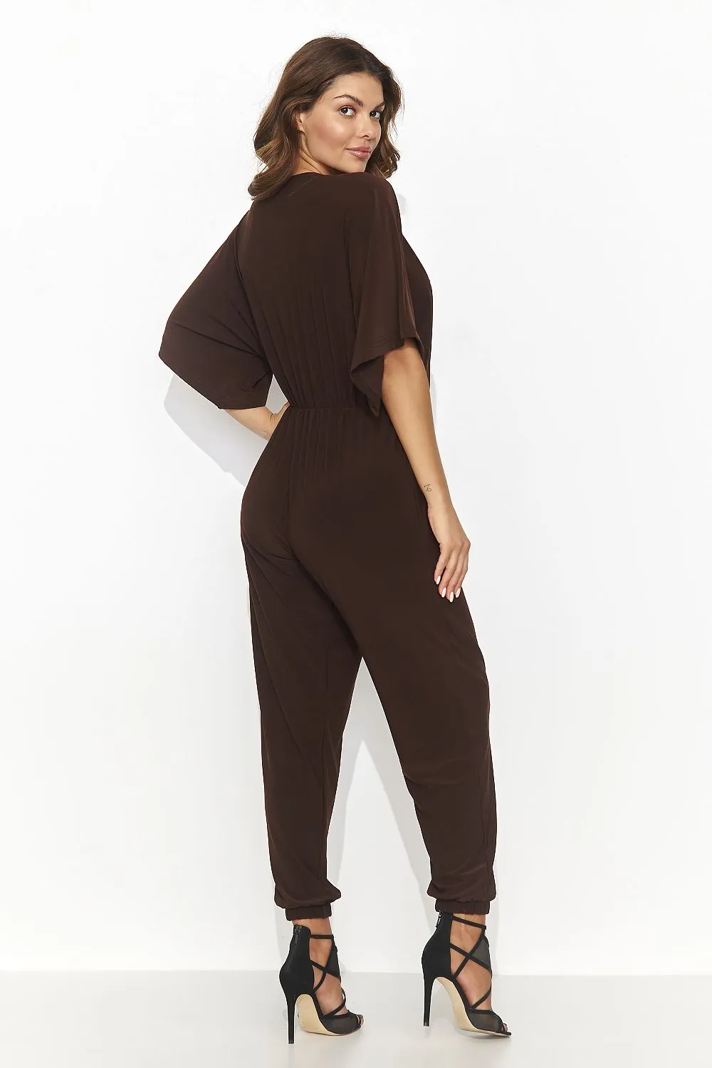 Heart-Shaped Neckline Elegant Jumpsuit