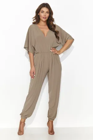 Heart-Shaped Neckline Elegant Jumpsuit