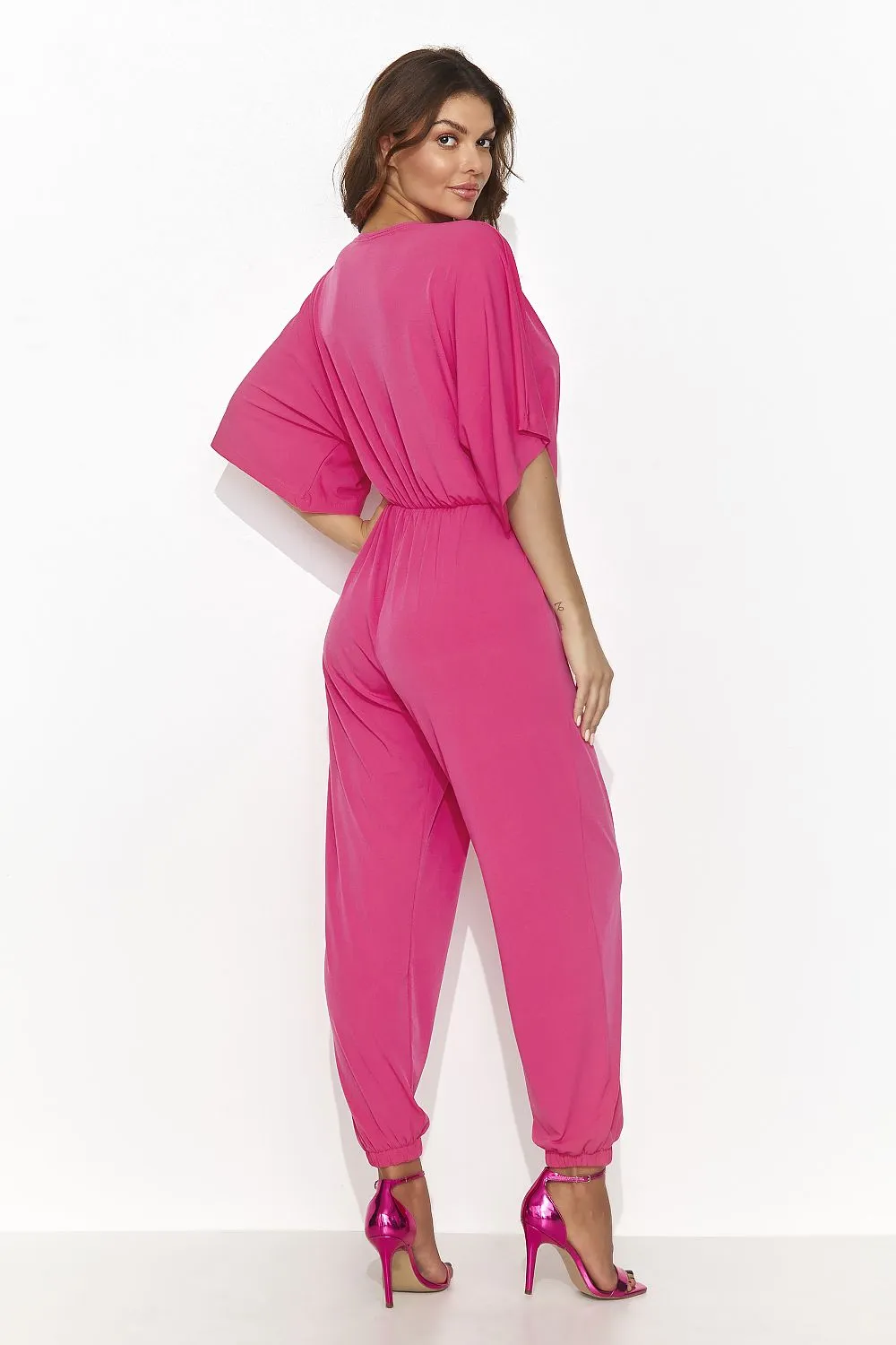 Heart-Shaped Neckline Elegant Jumpsuit