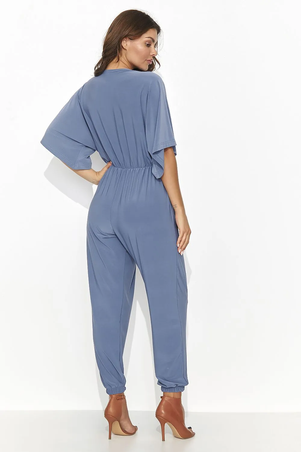 Heart-Shaped Neckline Elegant Jumpsuit