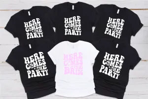 Here comes the bride Hen Party T-Shirts