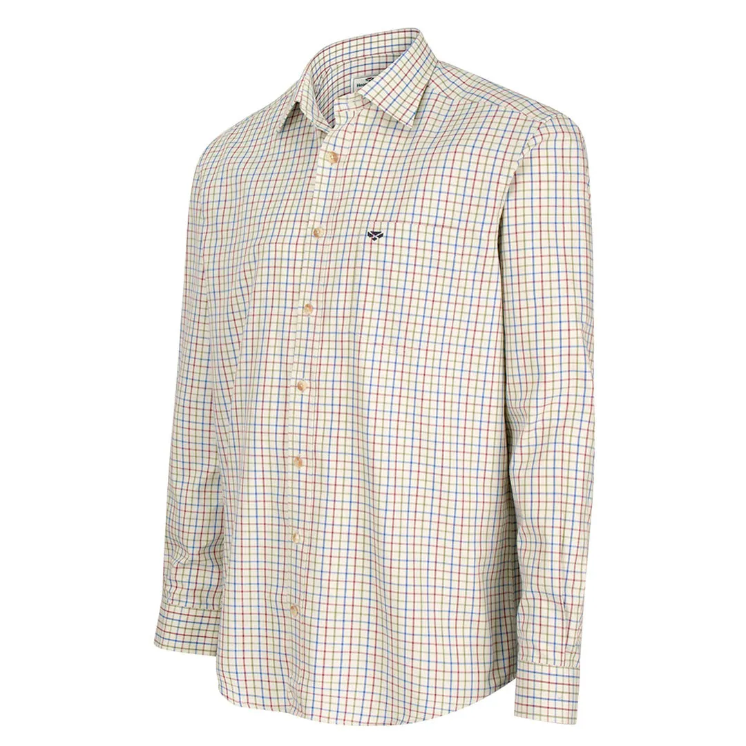 Hoggs of Fife Inverness Men's Cotton Tattersall Shirt