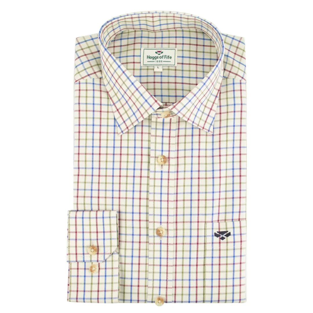 Hoggs of Fife Inverness Men's Cotton Tattersall Shirt