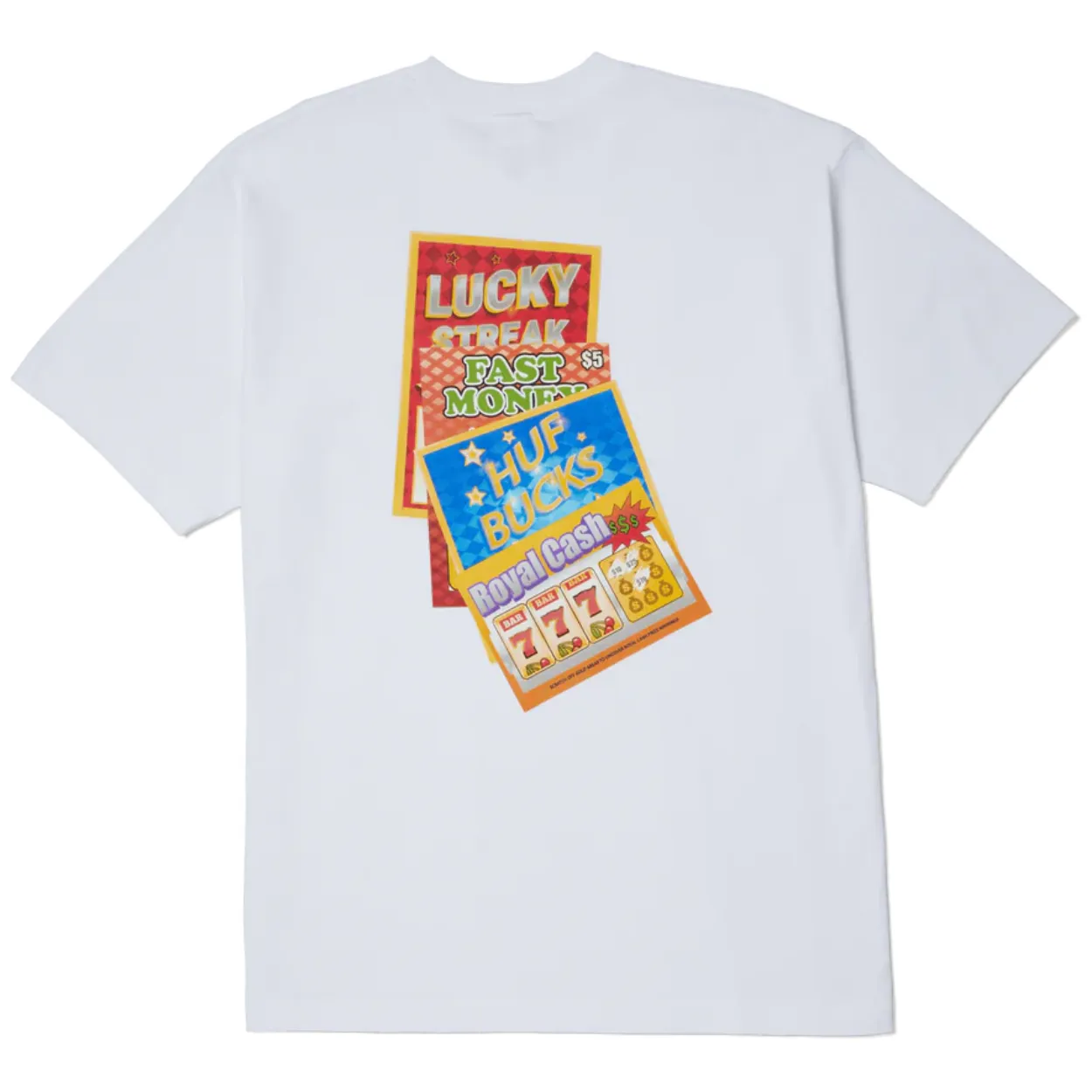 HUF Lucky T-Shirt | White