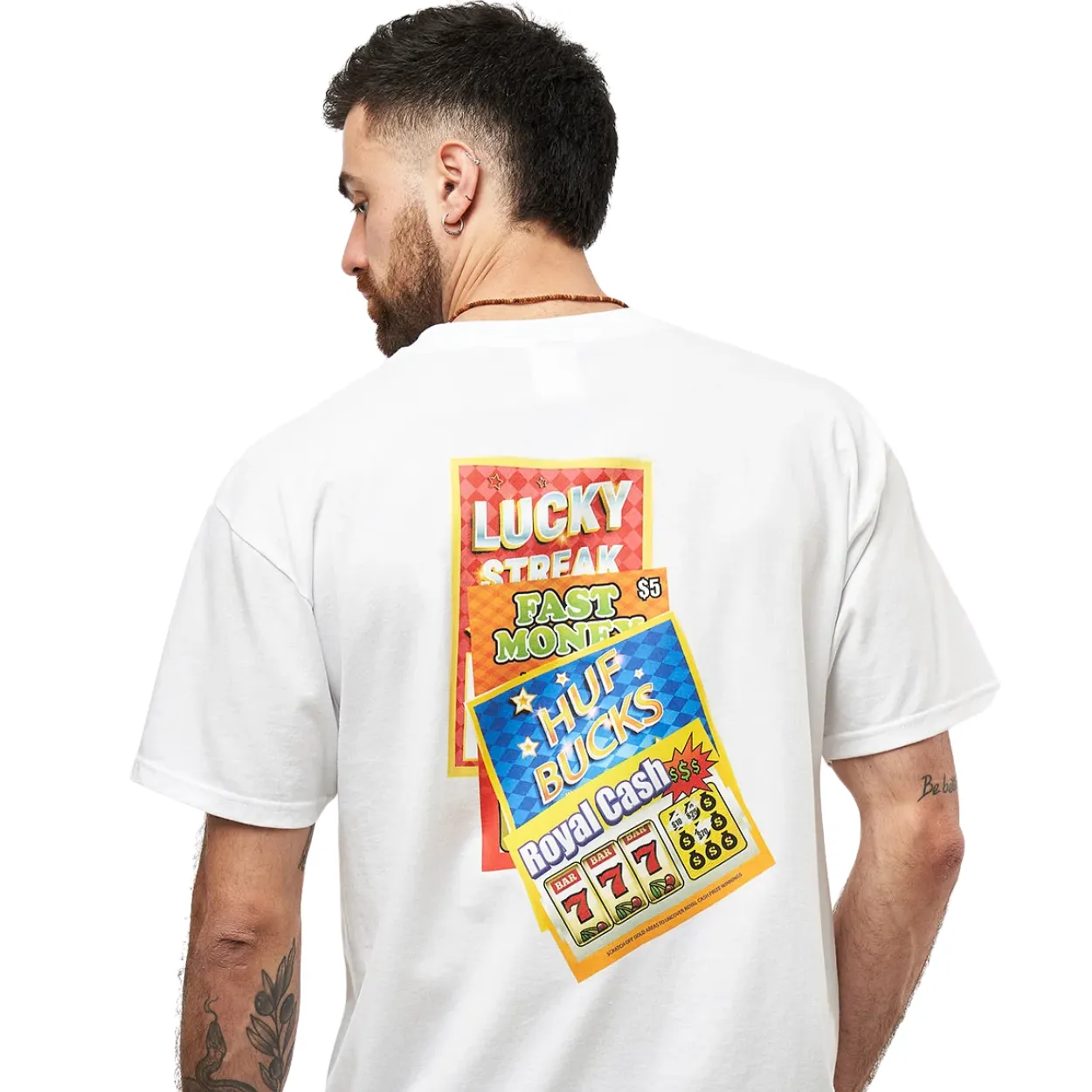 HUF Lucky T-Shirt | White