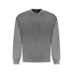 Hugo Boss Black Cotton Men Sweater