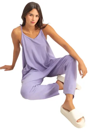 HYFVE Relaxed Fit Mineral Washed Overalls with Pockets