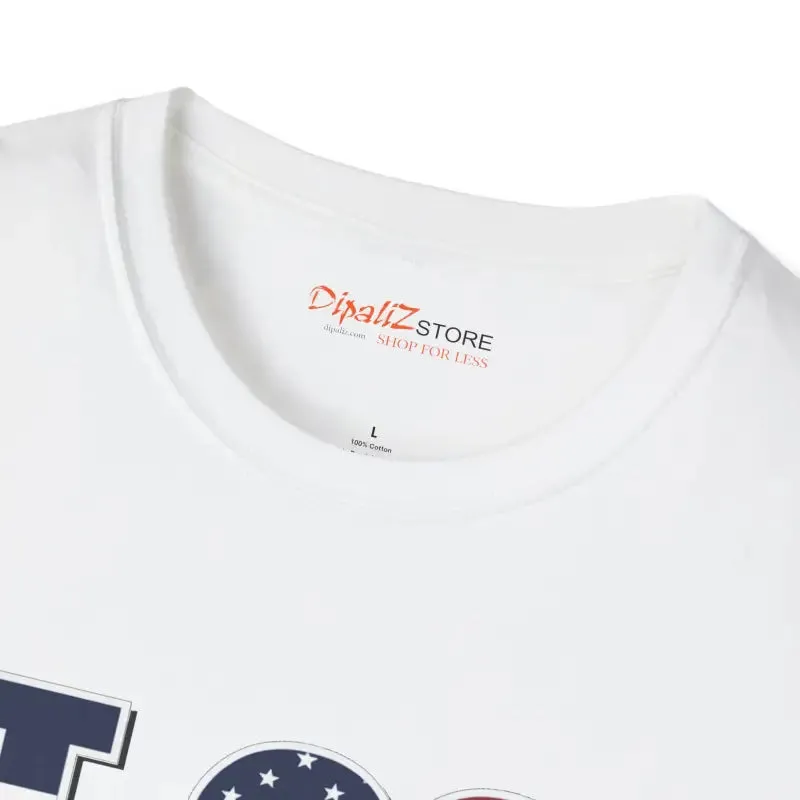 I Heart Usa Patriotic Cotton Tee for Comfort