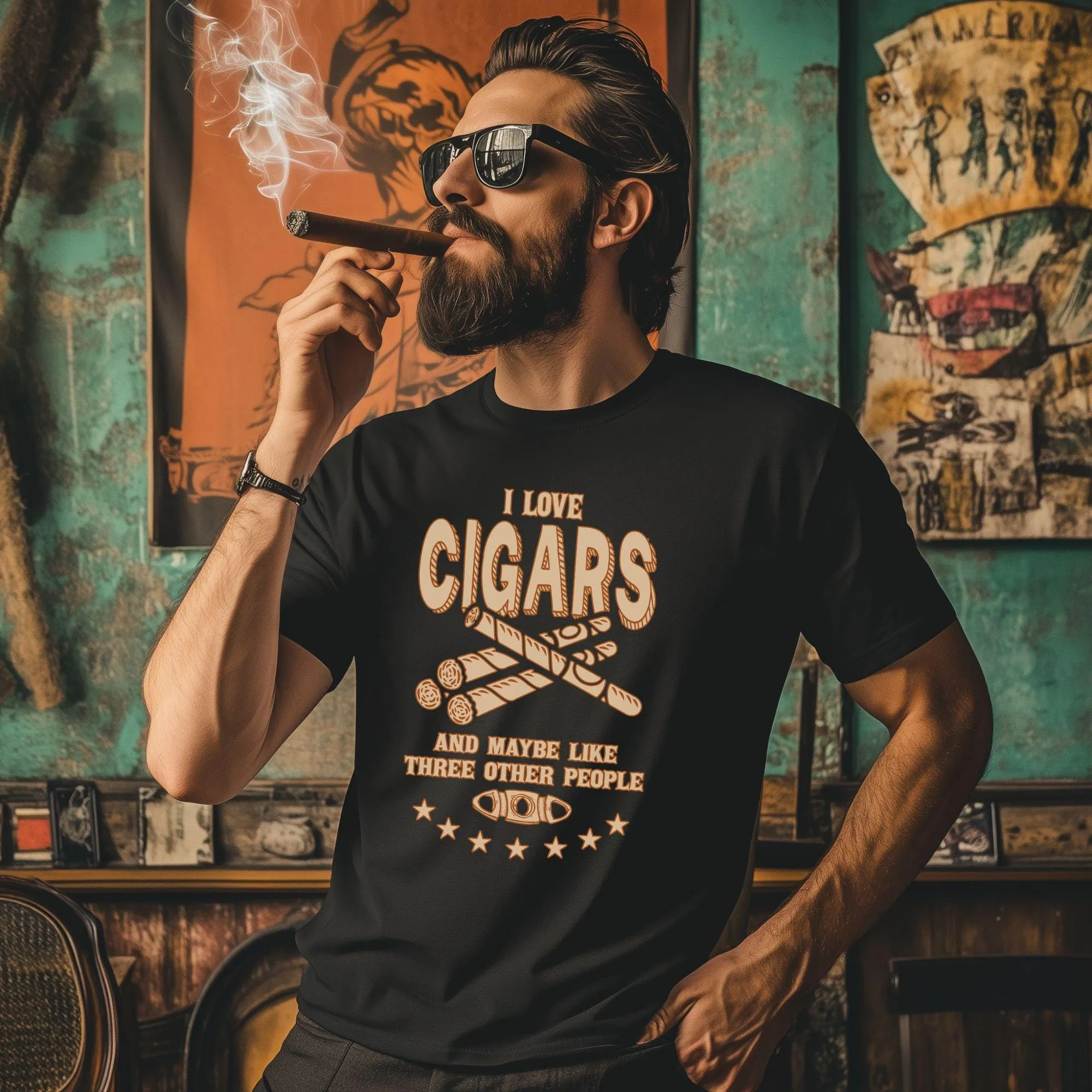 I Like Cigars And Maybe 3 Other People T-Shirt