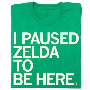 I Paused Zelda To Be Here