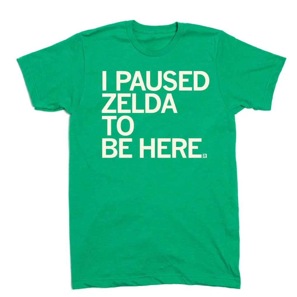 I Paused Zelda To Be Here