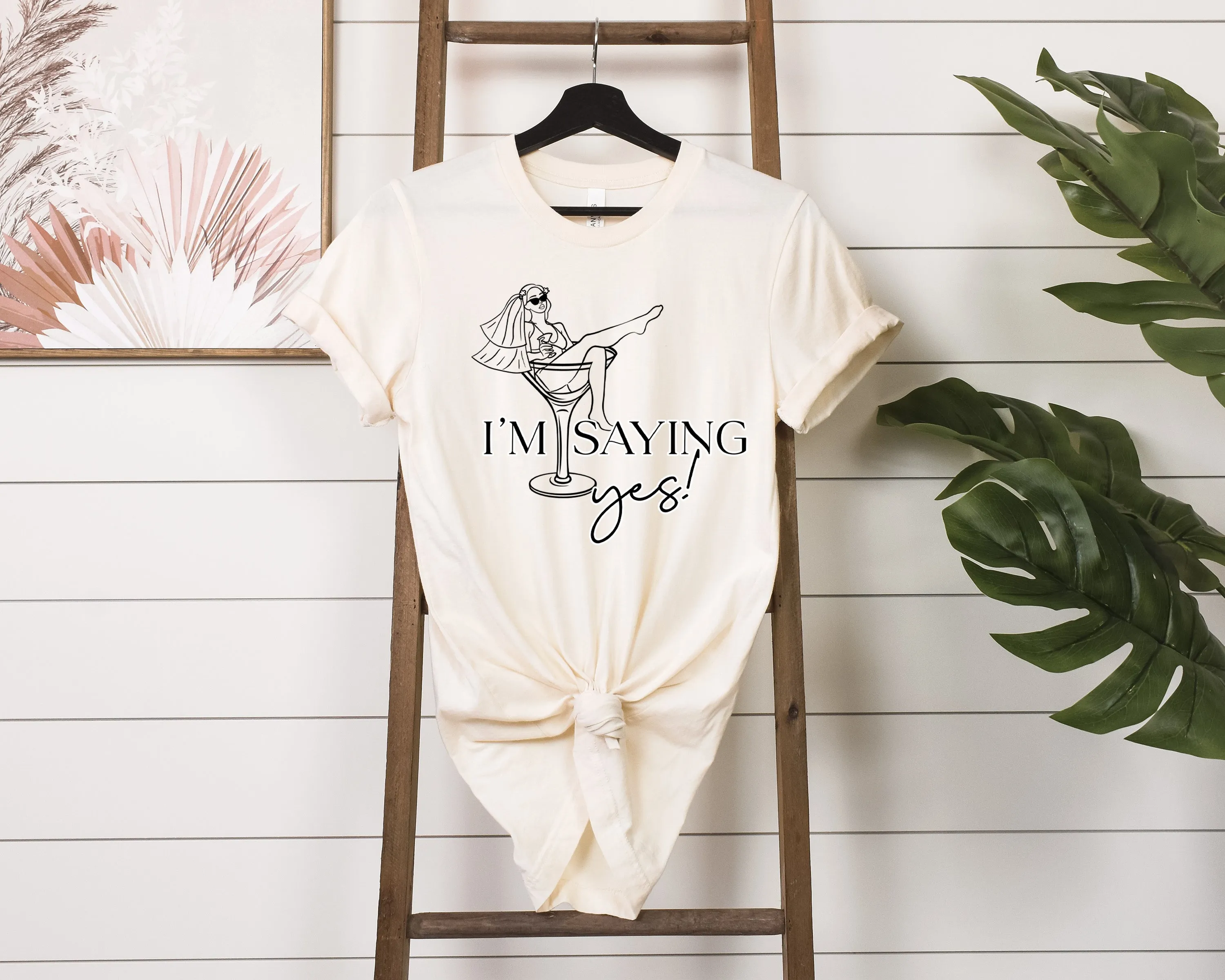 I Said Yes We Say Cheers T-Shirts - Bach Style Girls Weekend Abroad Tops