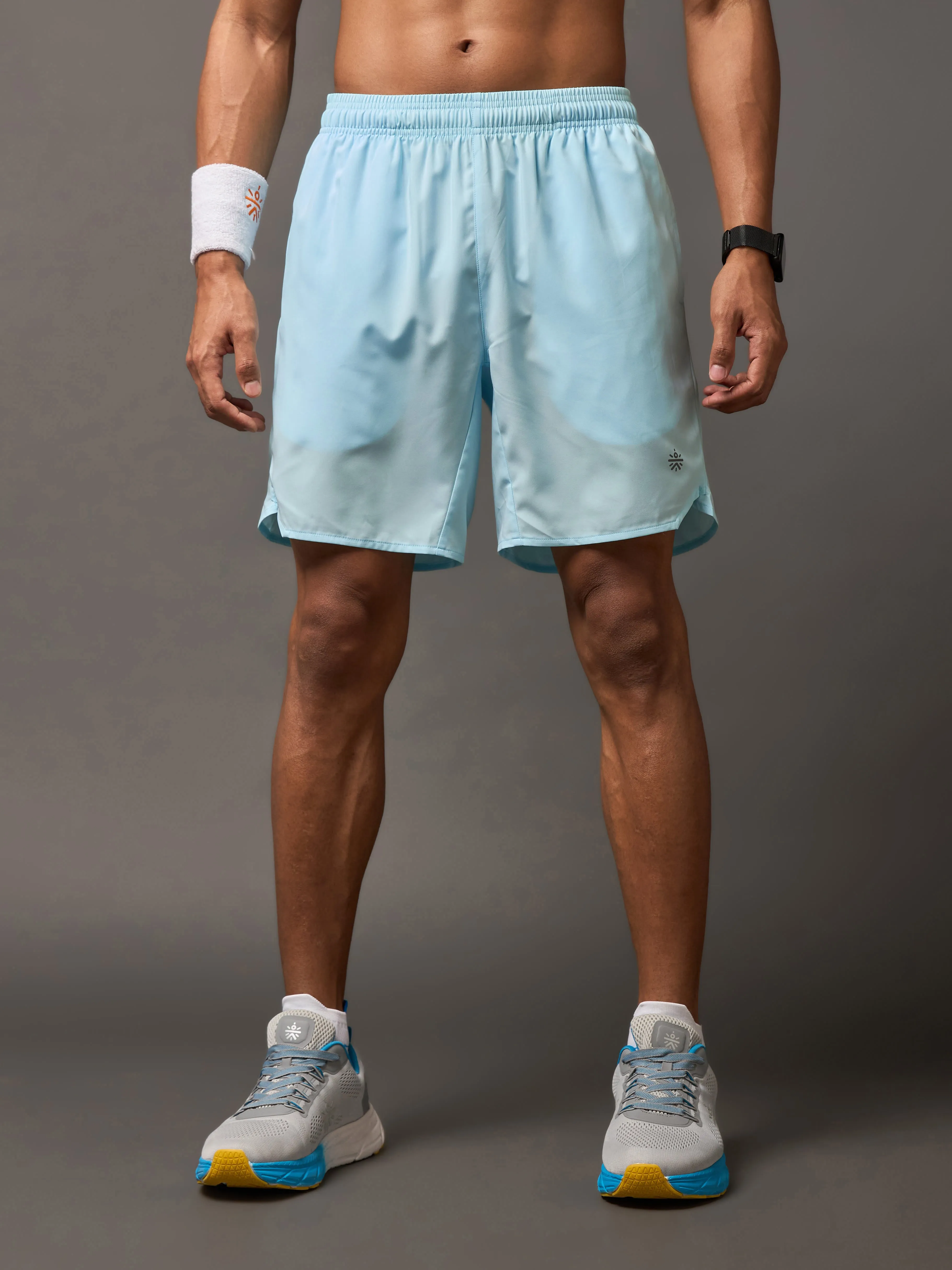 Iconic Blue Running Shorts