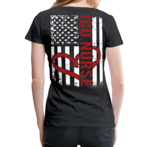 ICU Nurse Red Women’s Premium T-Shirt