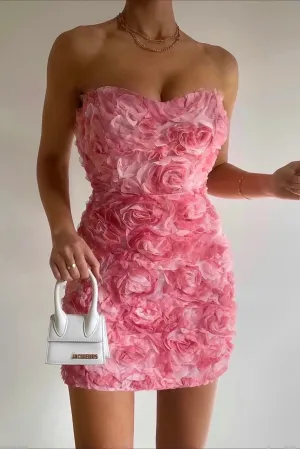 Ingrid - Strapless elegant dress