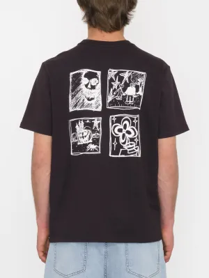 Issam Night T-shirt - BLACK