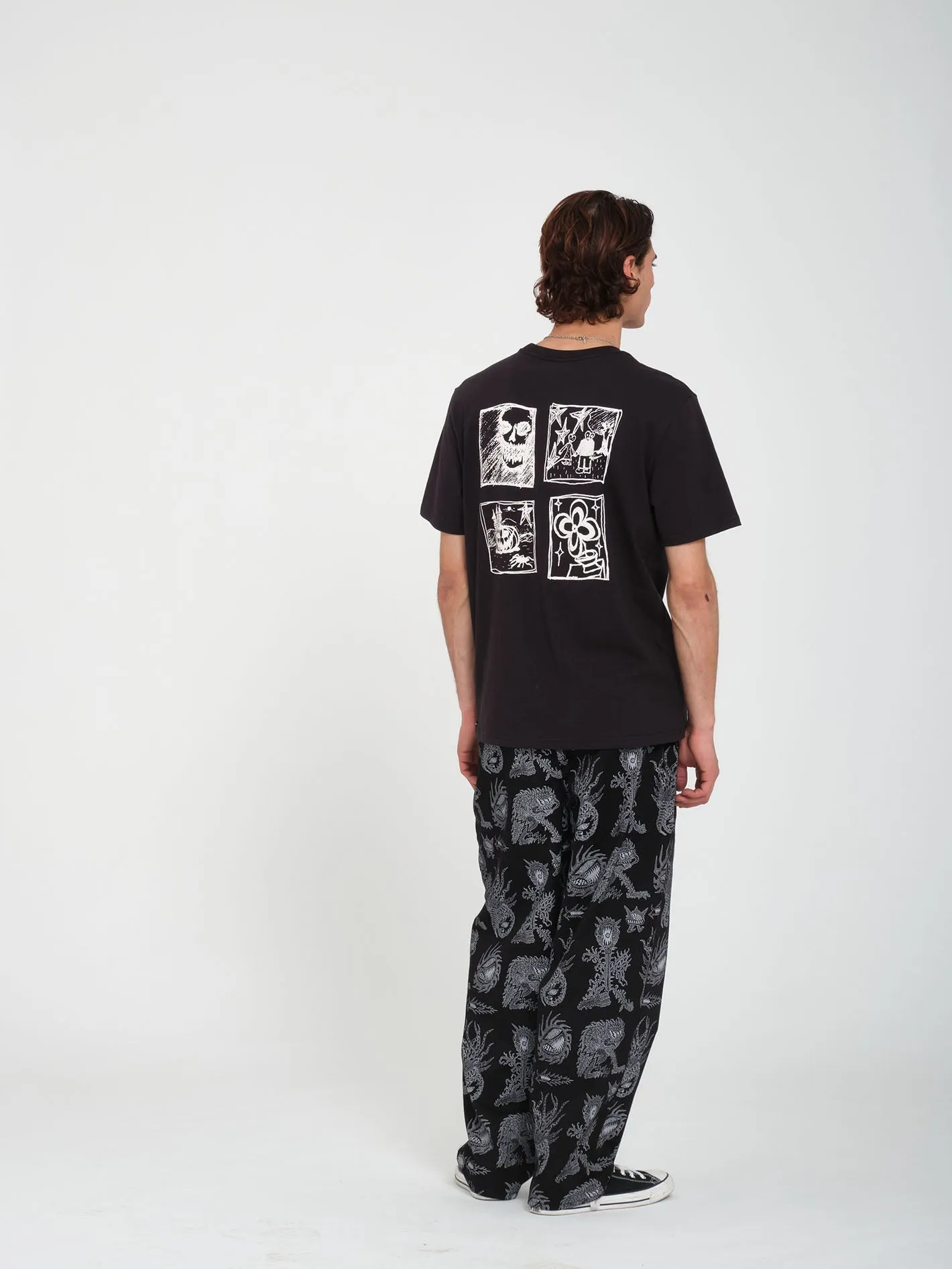 Issam Night T-shirt - BLACK