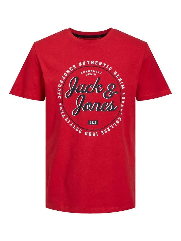 Jack & Jones Men's Plus Size Short Sleeves T-Shirt Size 1XL to 6XL, Multicolours