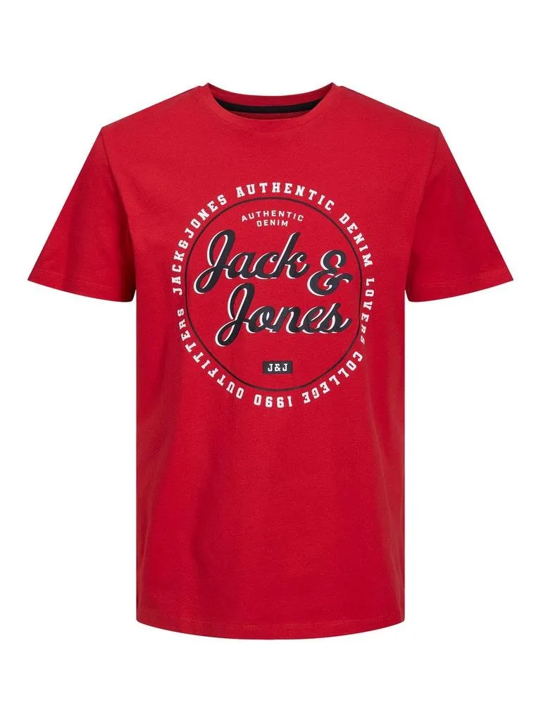 Jack & Jones Men's Plus Size Short Sleeves T-Shirt Size 1XL to 6XL, Multicolours