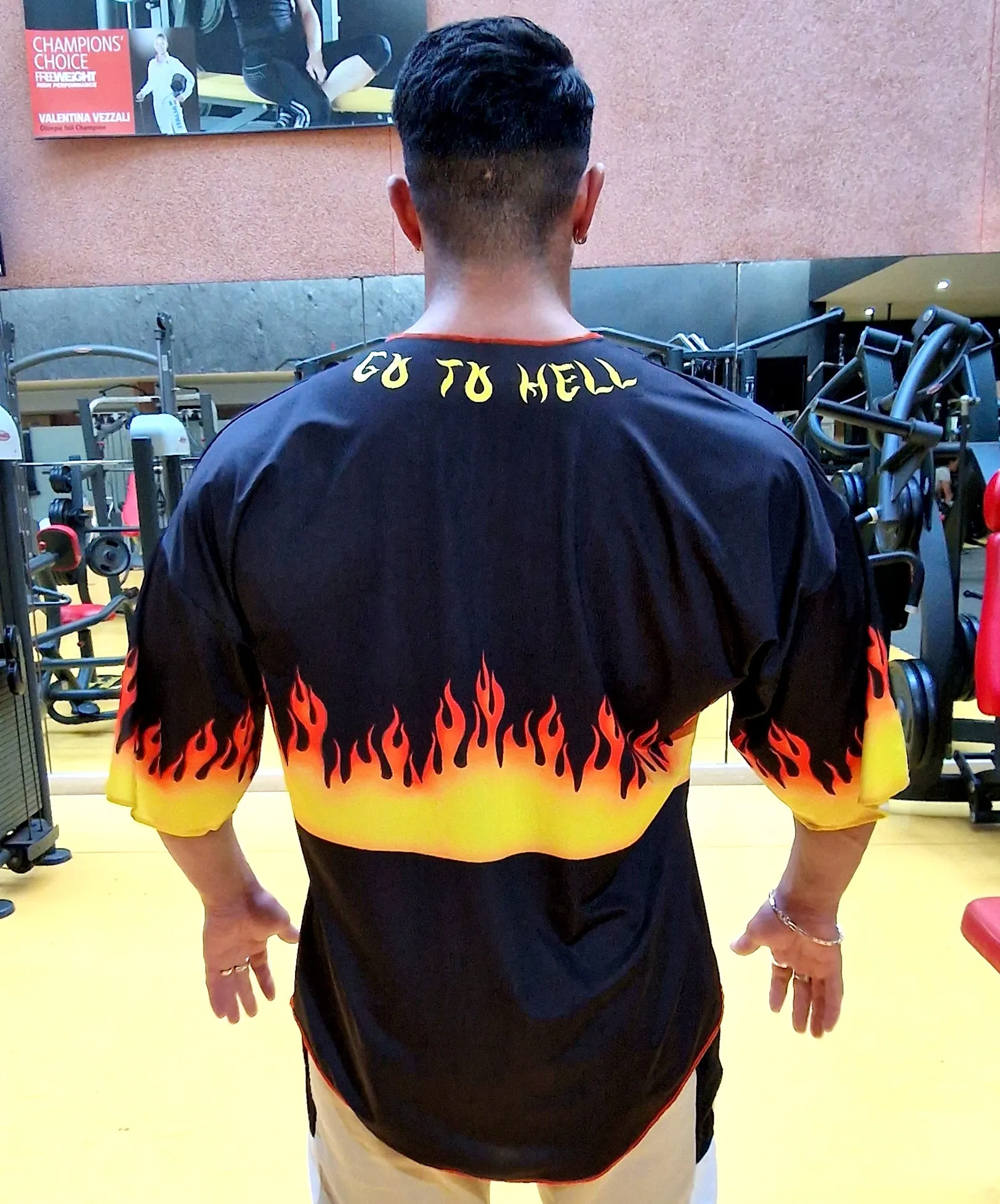 Jersey GO TO HELL (Personalizável)