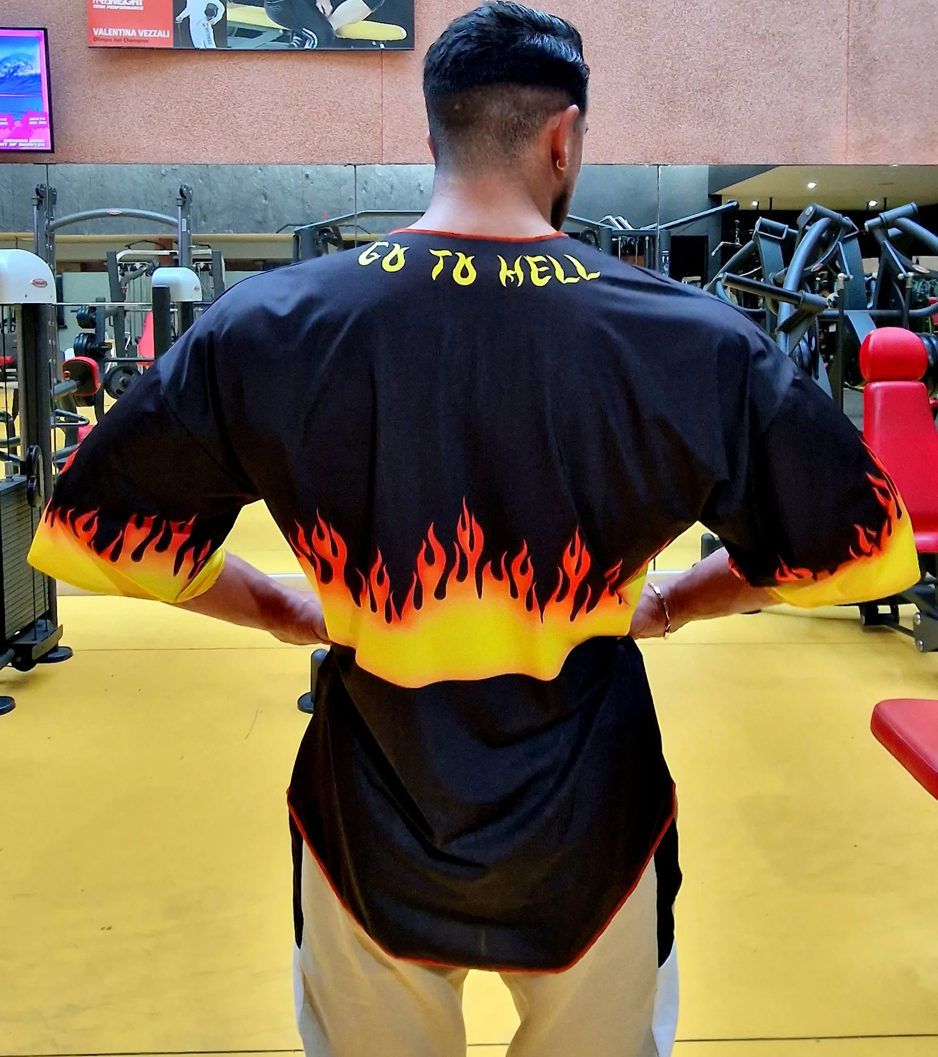 Jersey GO TO HELL (Personalizável)