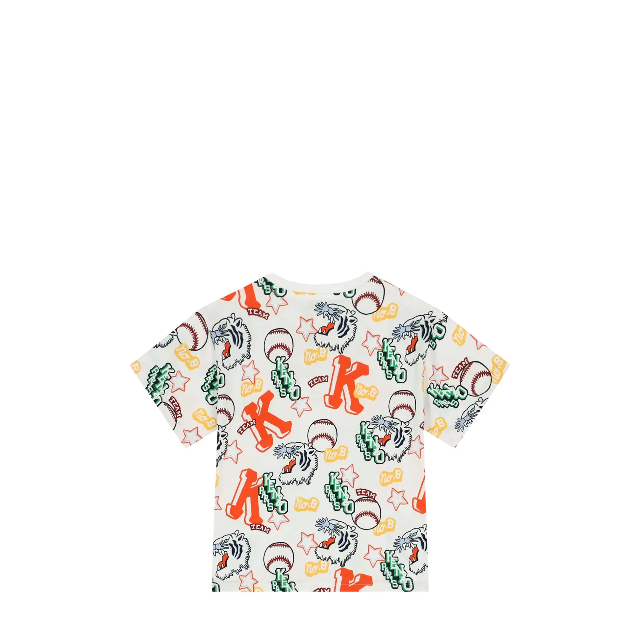 Kenzo Kids Varsity Multi-logo T-Shirt