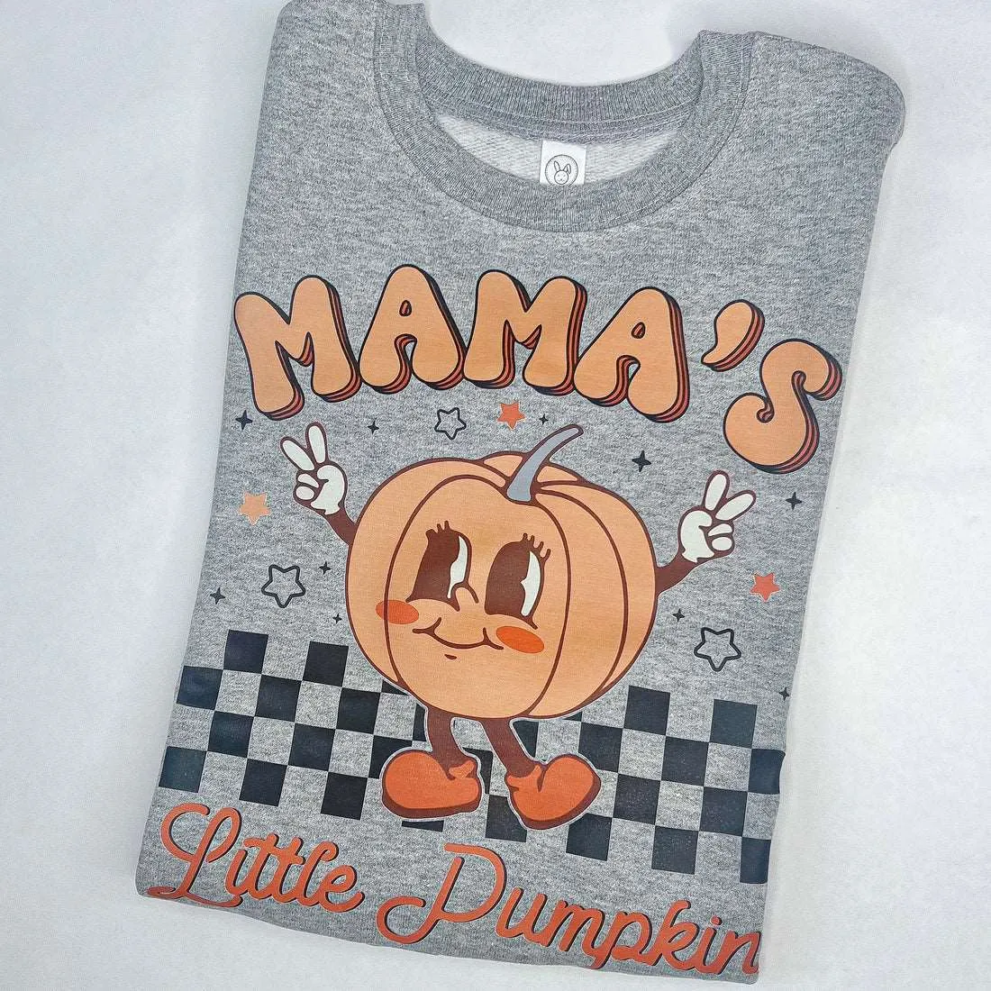 Kids Mama's Lil Pumpkin Fall Shirt