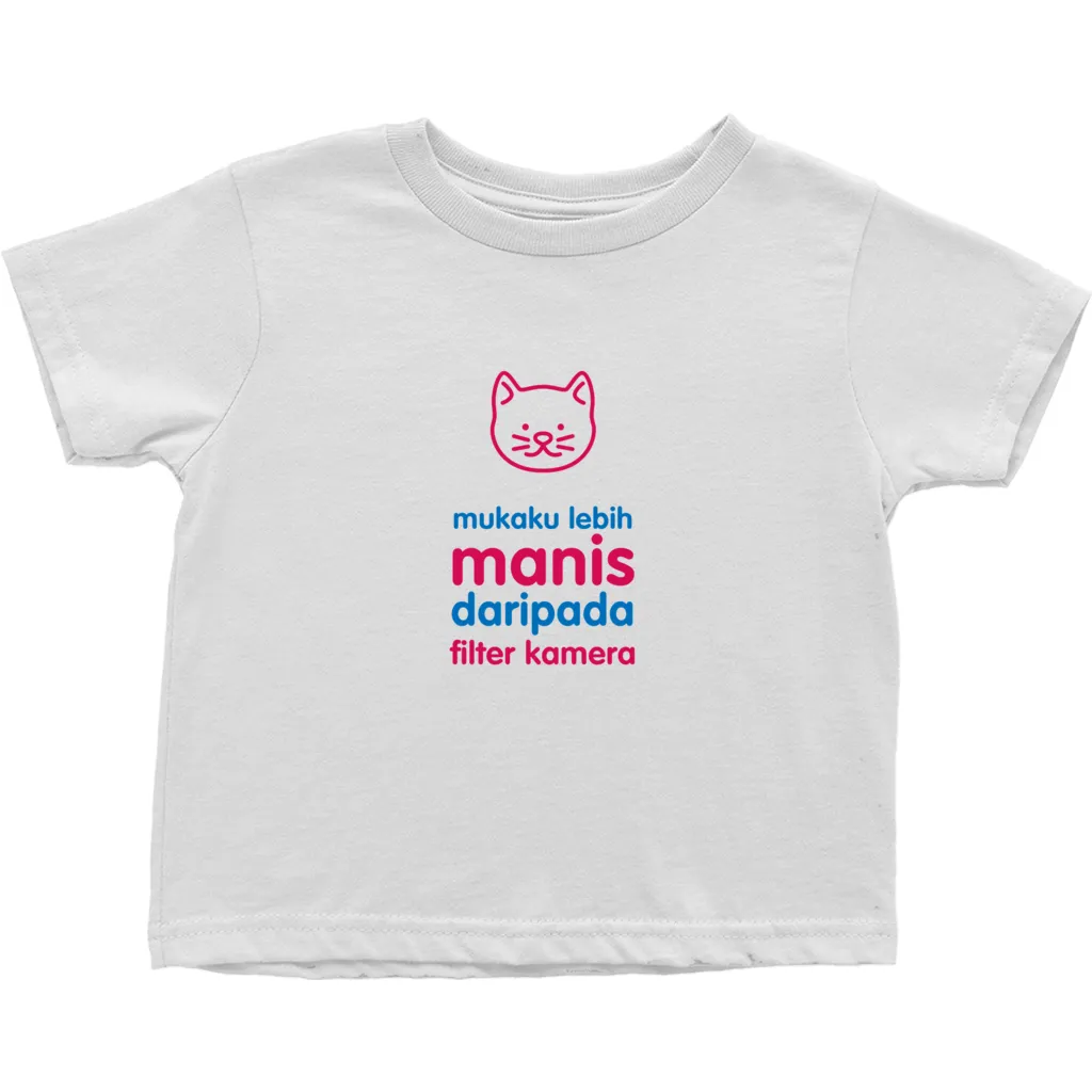 Kitty Toddler T-Shirts (Indonesian)