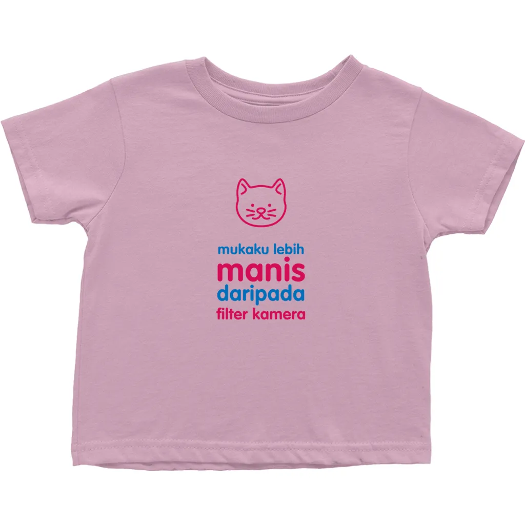 Kitty Toddler T-Shirts (Indonesian)