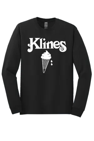 Klines Dairy Bar - Classic Cone Long Sleeve Tee