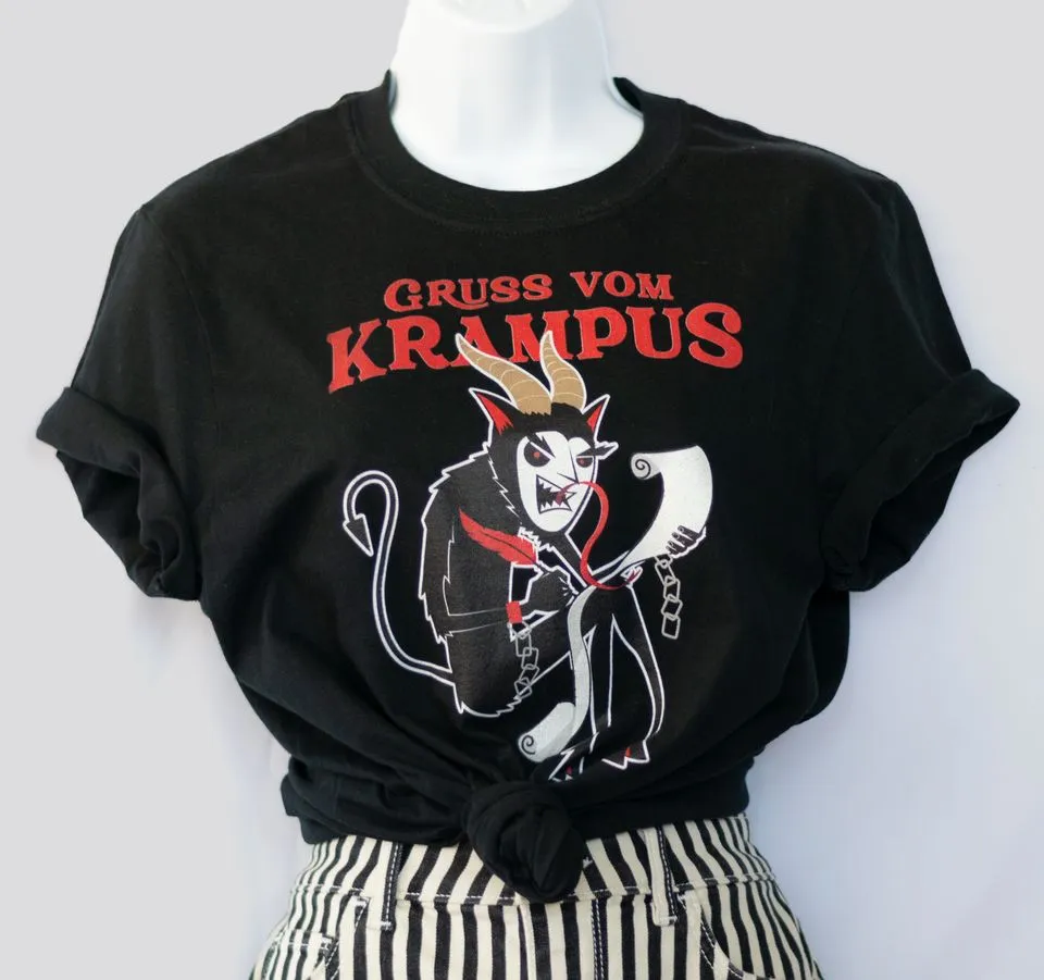 Krampus Naughty List T-Shirt