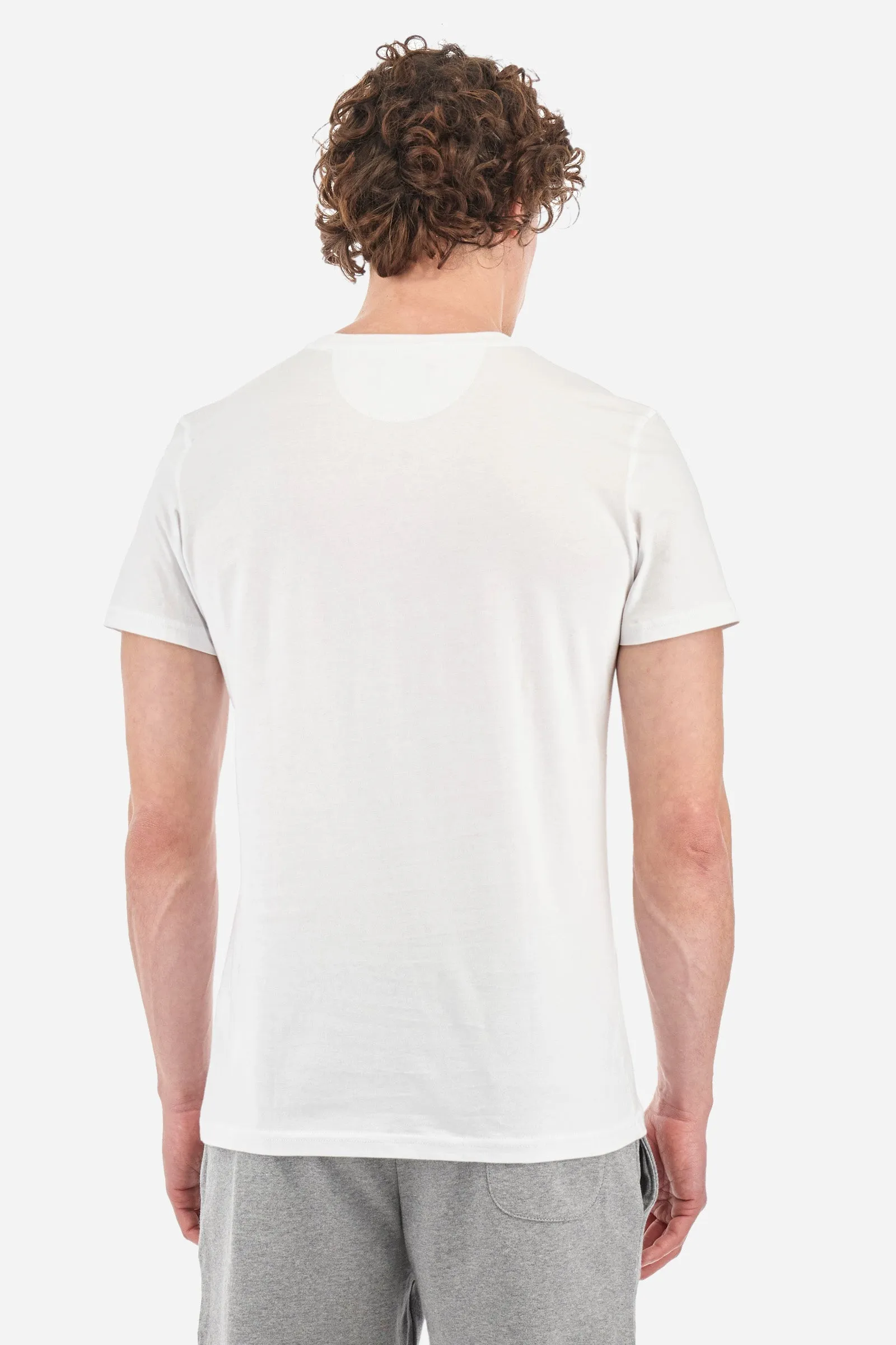La Martina T-Shirts Regular Fit in Cotton - SERGE CCMR04-JS206