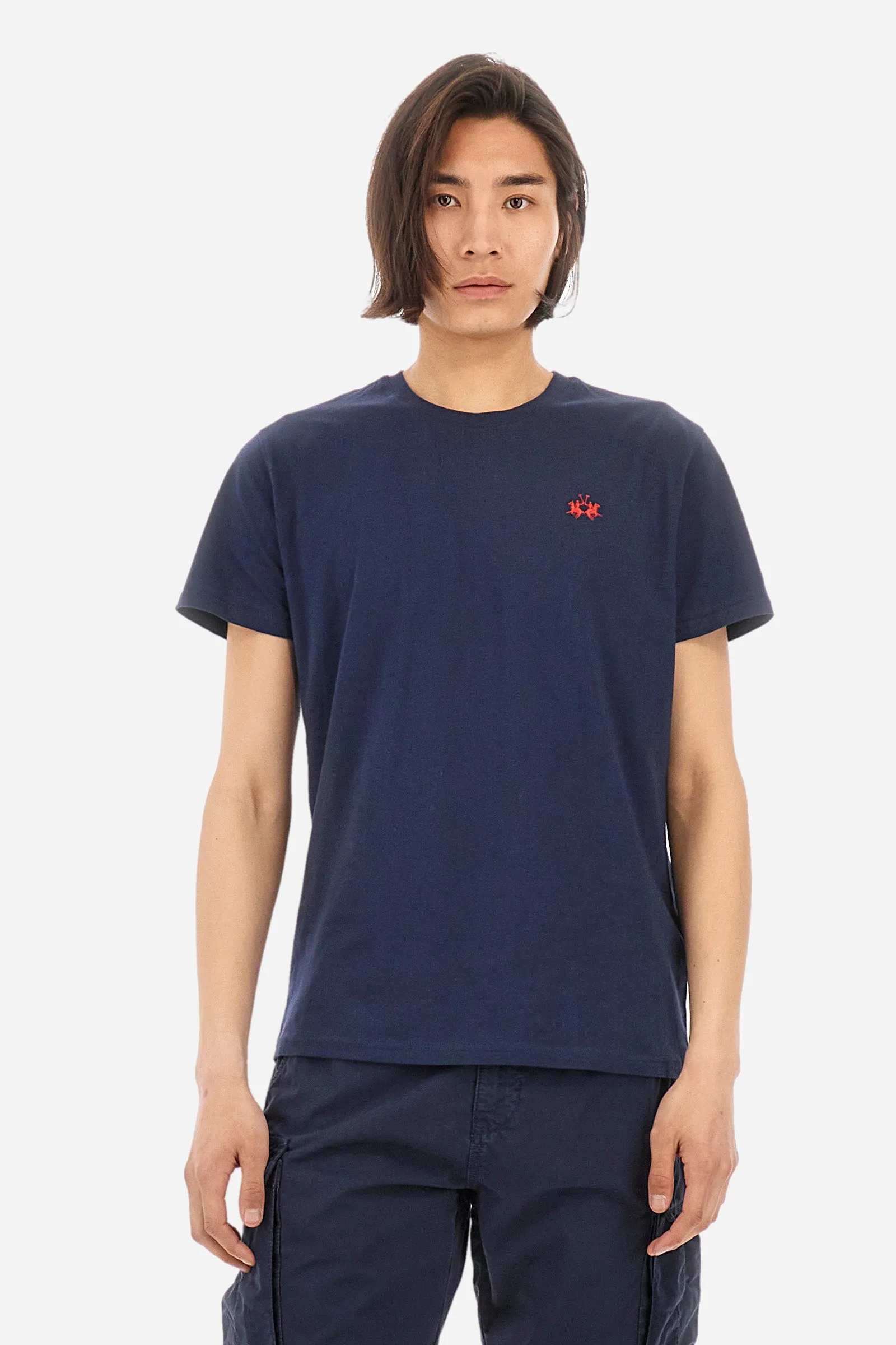 La Martina T-Shirts Regular Fit in Cotton - SERGE CCMR04-JS206