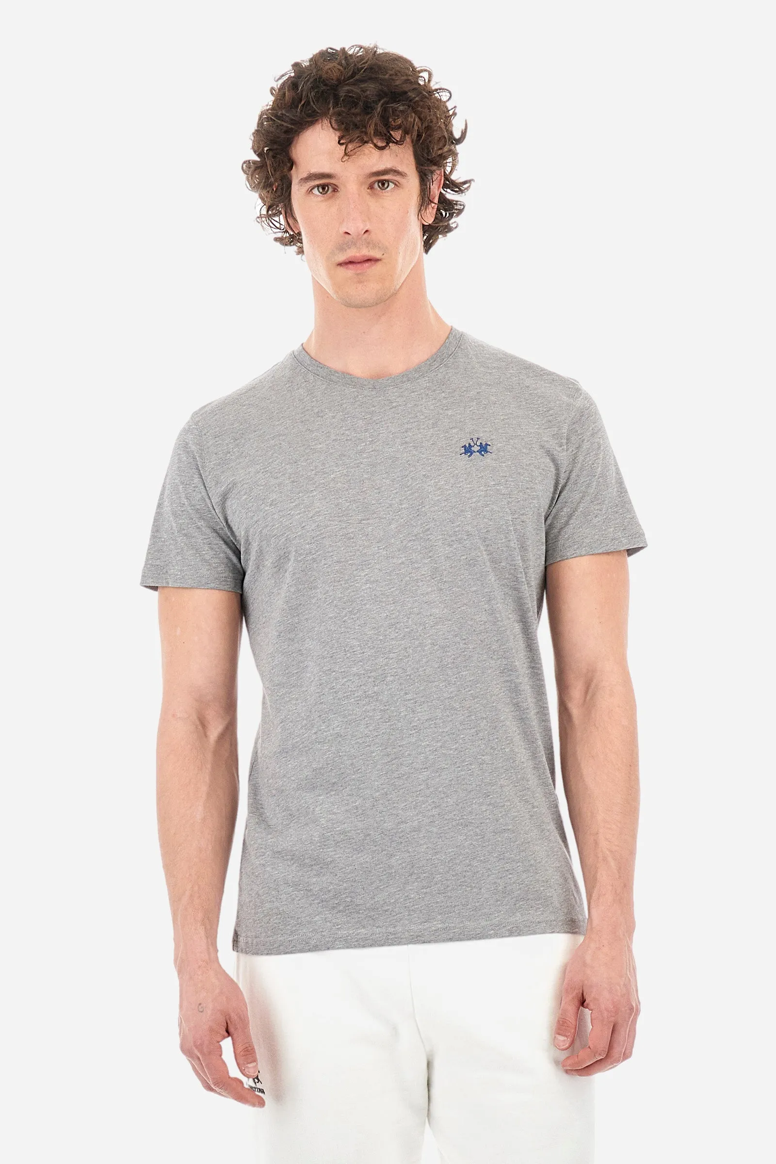 La Martina T-Shirts Regular Fit in Cotton - SERGE CCMR04-JS206
