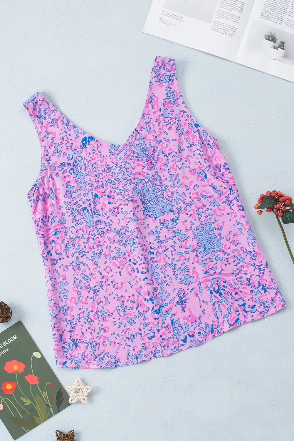Lace up Ruffle Leopard Print Top