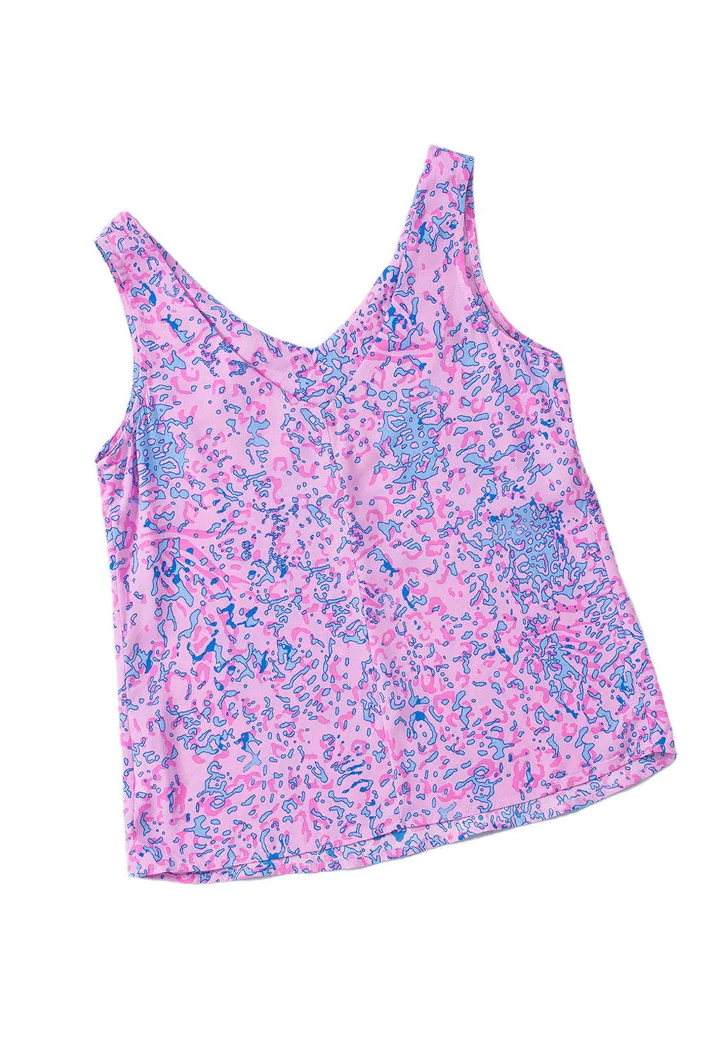 Lace up Ruffle Leopard Print Top