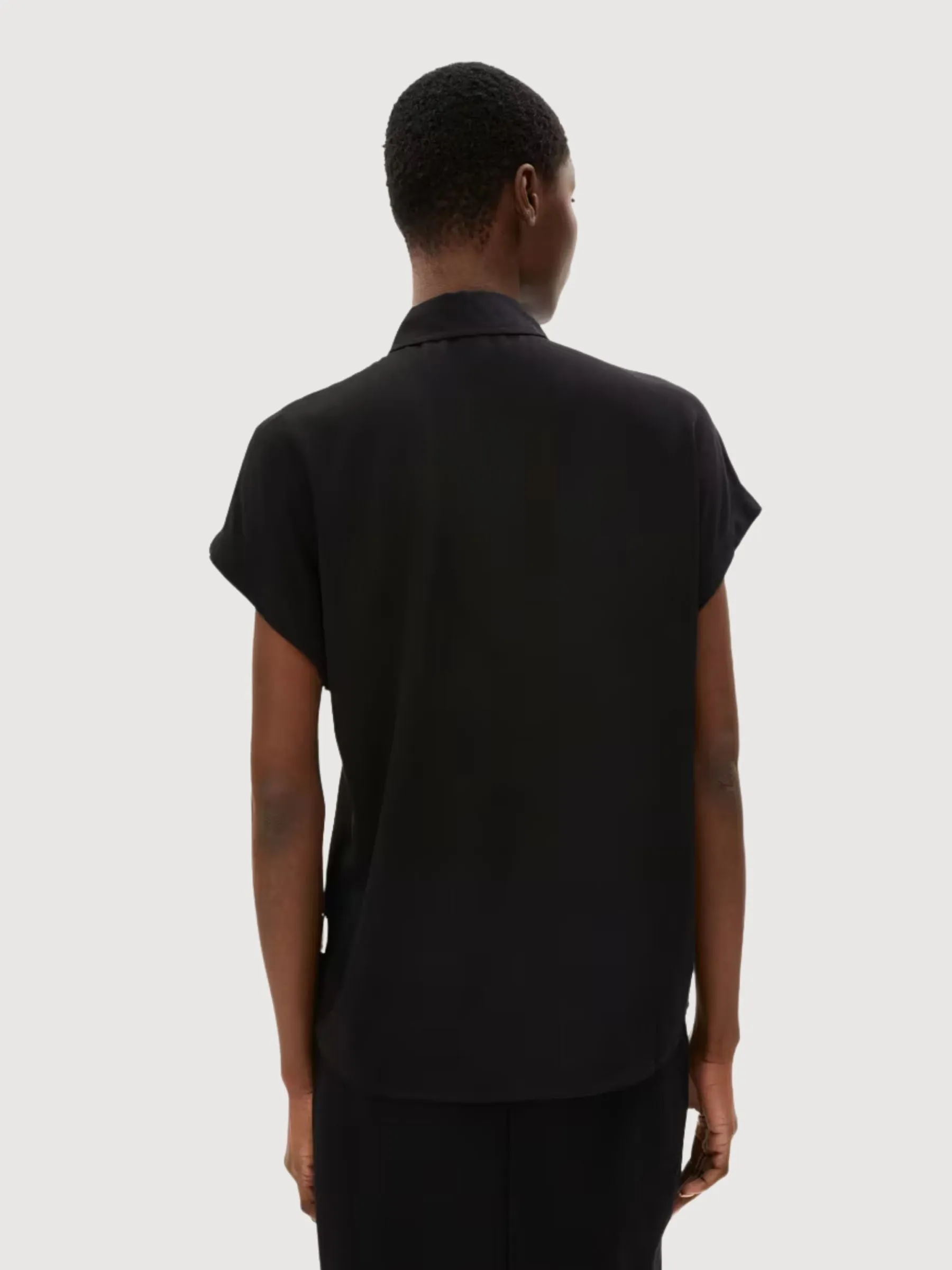 Larisaana Black Blouse Woman | Armedangels