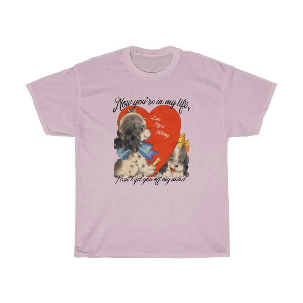 Late Night Puppy tee