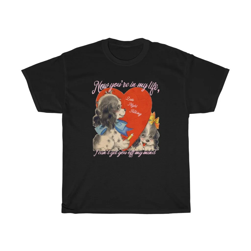 Late Night Puppy tee