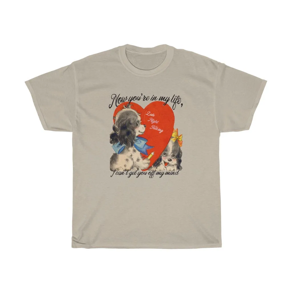 Late Night Puppy tee