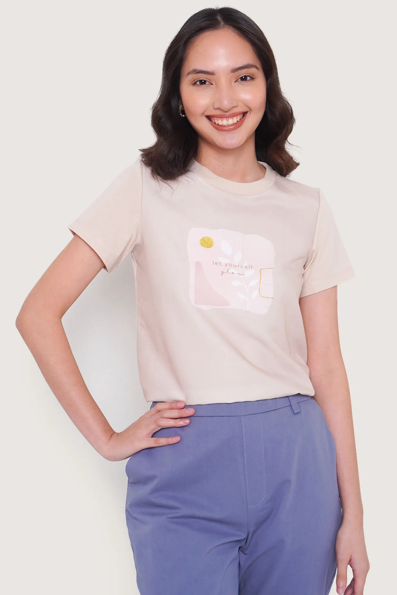 Let Yourself Glow Graphic Tee