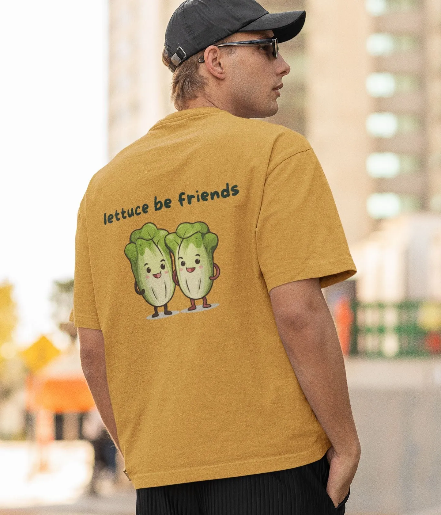 Lettuce Be Friends - Unisex Oversized Classic T-Shirt