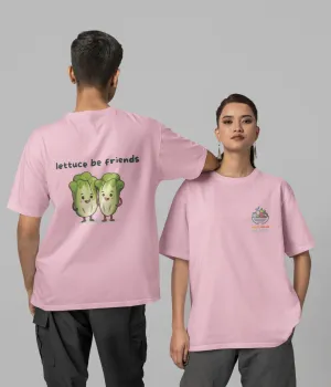 Lettuce Be Friends - Unisex Oversized Classic T-Shirt