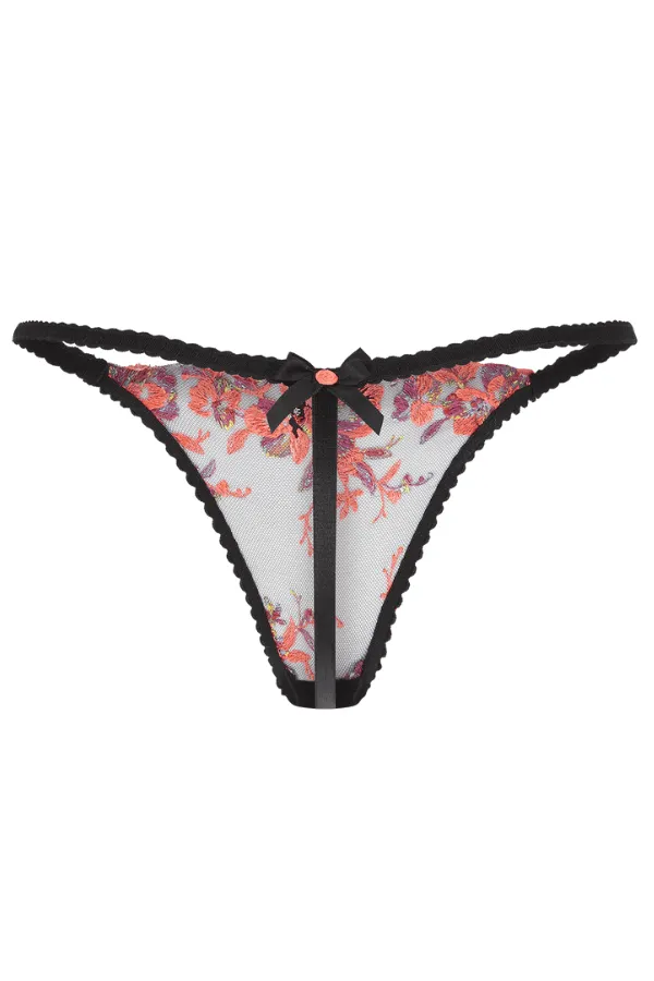Lexx Thong - Black/Neon