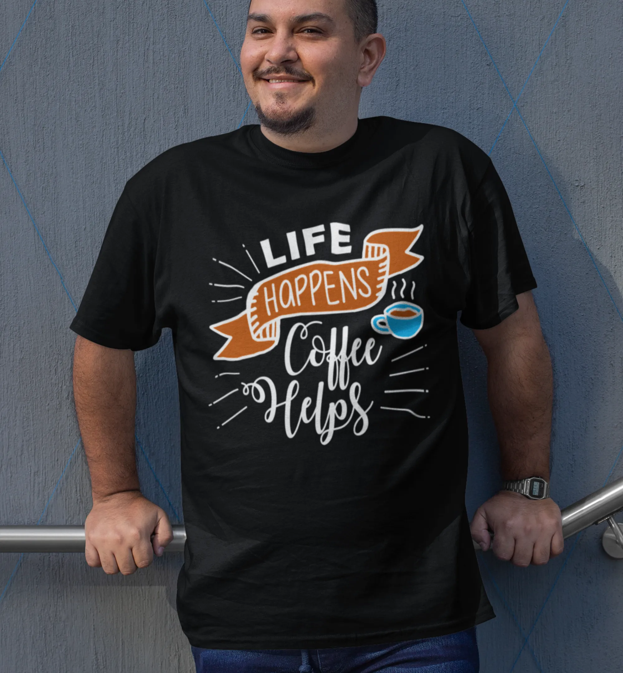 Life Happens Coffee Helps Shirt