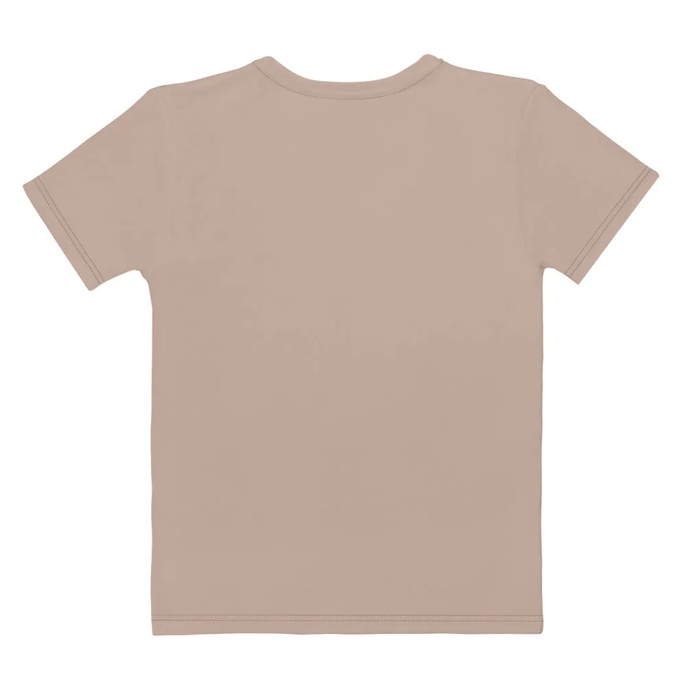 Light Brown - Sustainably Made Women’s Short Sleeve Tee