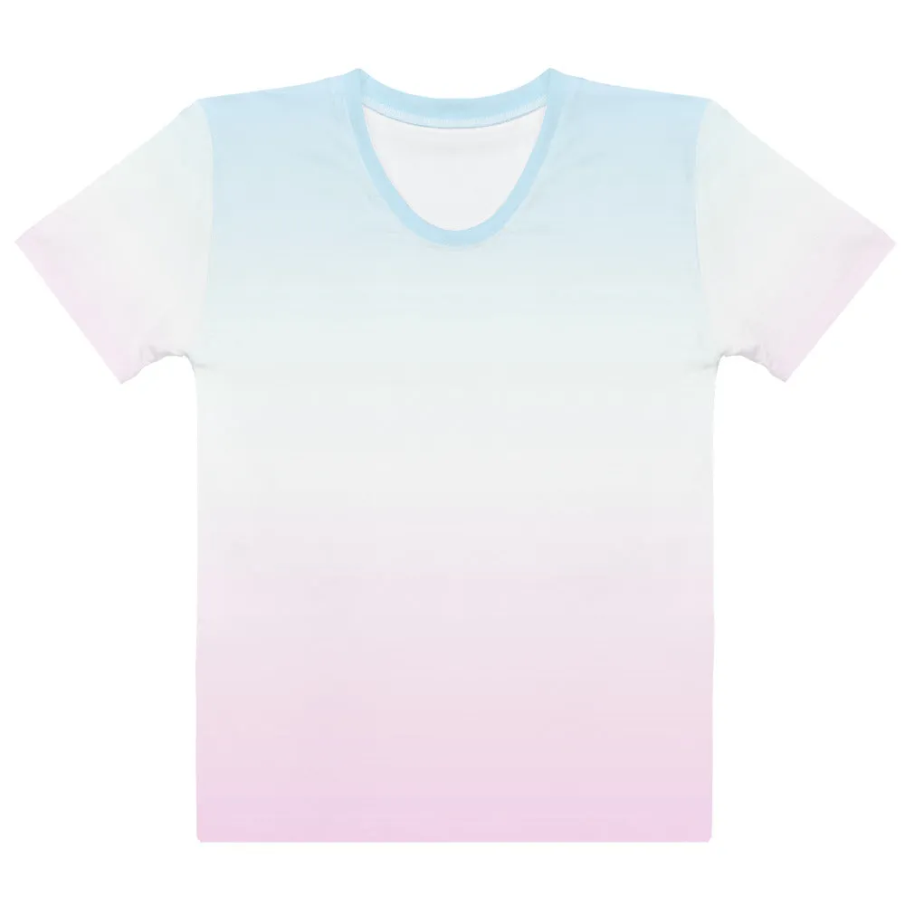 Light Gradient - Sustainably Made Women’s Short Sleeve Tee